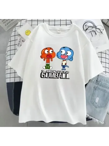 Çocuk Unisex Baskılı T-shirt - Beyaz