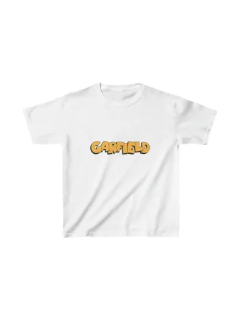 Çocuk Unisex Baskılı T-shirt - Beyaz