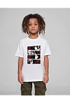 Çocuk Unisex Baskılı T-shirt - Beyaz