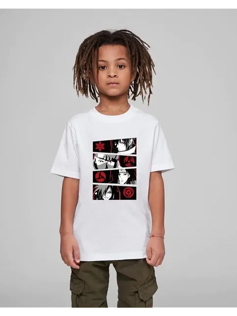 Çocuk Unisex Baskılı T-shirt - Beyaz