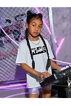 Çocuk Unisex Baskılı T-shirt - Beyaz