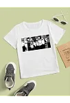 Çocuk Unisex Baskılı T-shirt - Beyaz