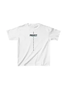 Çocuk Unisex Baskılı T-shirt - Beyaz
