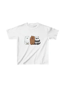 Çocuk Unisex Baskılı T-shirt - Beyaz