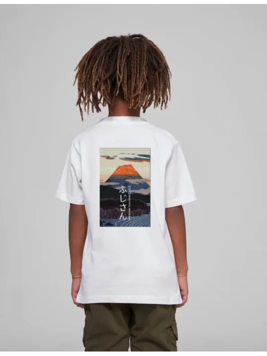 Çocuk Unisex Baskılı T-shirt - Beyaz Çocuk Unisex Baskılı T-shirt - Beyaz