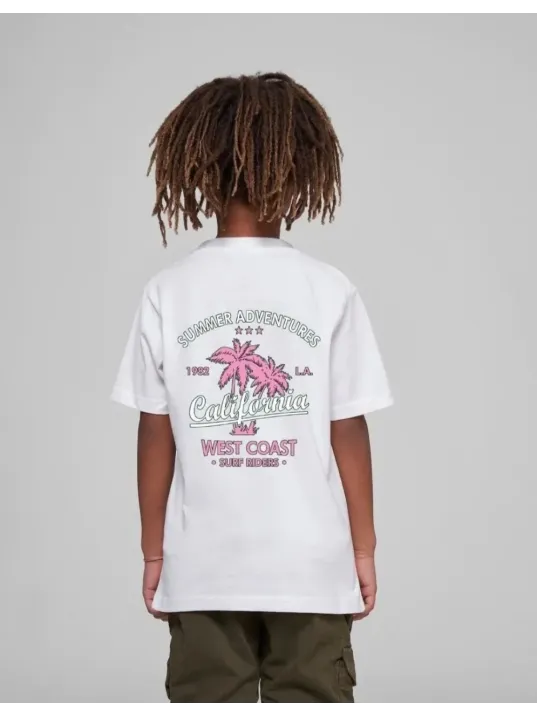 Çocuk Unisex Baskılı T-shirt - Beyaz Çocuk Unisex Baskılı T-shirt - Beyaz