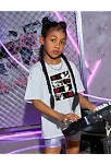 Çocuk Unisex Baskılı T-shirt - Beyaz