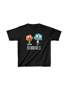 Çocuk Unisex Baskılı T-shirt - Siyah