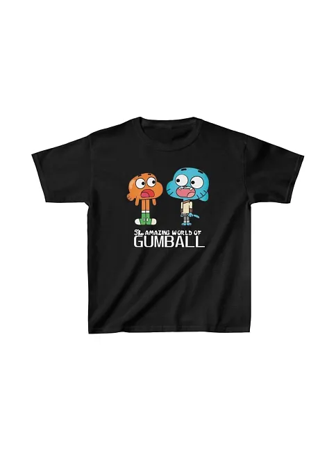 Çocuk Unisex Baskılı T-shirt - Siyah