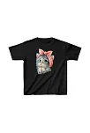Çocuk Unisex Baskılı T-shirt - Siyah