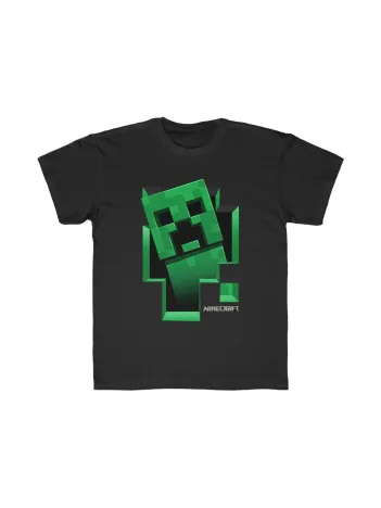 Çocuk Unisex Baskılı T-Shirt - Siyah Çocuk Unisex Baskılı T-Shirt - Siyah