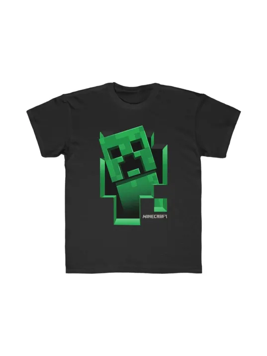 Çocuk Unisex Baskılı T-Shirt - Siyah Çocuk Unisex Baskılı T-Shirt - Siyah