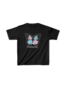 Çocuk Unisex Baskılı T-shirt - Siyah