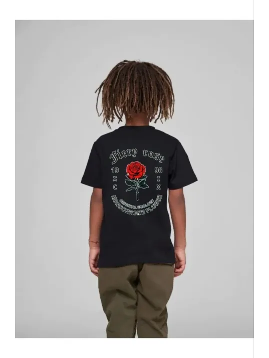 Çocuk Unisex Baskılı T-Shirt - Siyah Çocuk Unisex Baskılı T-Shirt - Siyah