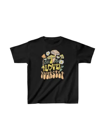 Çocuk Unisex Baskılı T-Shirt - Siyah Çocuk Unisex Baskılı T-Shirt - Siyah