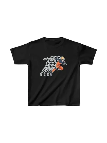 Çocuk Unisex Baskılı T-Shirt - Siyah Çocuk Unisex Baskılı T-Shirt - Siyah