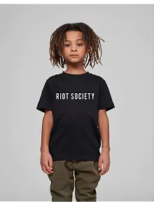 Çocuk Unisex Baskılı T-shirt - Siyah