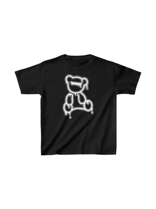 Çocuk Unisex Baskılı T-Shirt - Siyah Çocuk Unisex Baskılı T-Shirt - Siyah