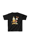 Çocuk Unisex Baskılı T-shirt - Siyah