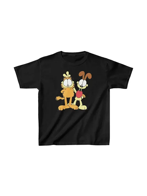 Çocuk Unisex Baskılı T-shirt - Siyah