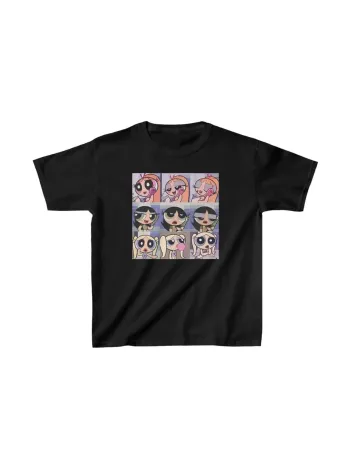 Çocuk Unisex Baskılı T-Shirt - Siyah Çocuk Unisex Baskılı T-Shirt - Siyah