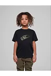 Çocuk Unisex Baskılı T-shirt - Siyah