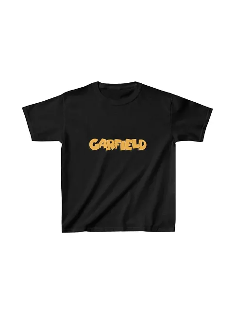 Çocuk Unisex Baskılı T-shirt - Siyah