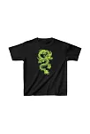 Çocuk Unisex Baskılı T-shirt - Siyah
