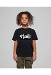 Çocuk Unisex Baskılı T-shirt - Siyah