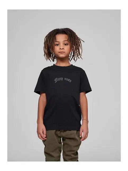 Çocuk Unisex Baskılı T-shirt - Siyah