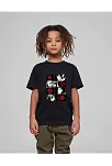 Çocuk Unisex Baskılı T-shirt - Siyah
