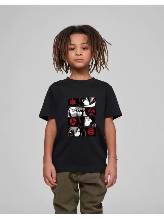 Çocuk Unisex Baskılı T-Shirt - Siyah Çocuk Unisex Baskılı T-Shirt - Siyah