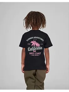 Çocuk Unisex Baskılı T-shirt - Siyah