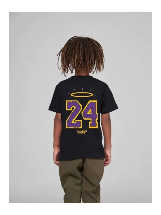 Çocuk Unisex Baskılı T-Shirt - Siyah Çocuk Unisex Baskılı T-Shirt - Siyah