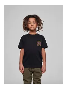 Çocuk Unisex Baskılı T-shirt - Siyah