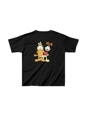 Çocuk Unisex Baskılı T-Shirt - Siyah Çocuk Unisex Baskılı T-Shirt - Siyah