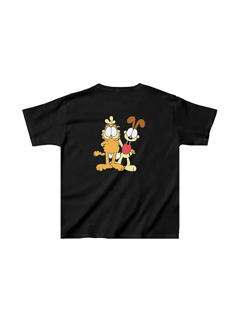 Çocuk Unisex Baskılı T-shirt - Siyah