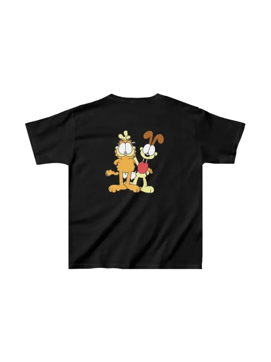 Çocuk Unisex Baskılı T-Shirt - Siyah Çocuk Unisex Baskılı T-Shirt - Siyah