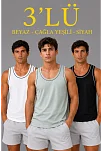 Erkek 3’lü Kolsuz Sporcu Atlet Seti Yazlık Bisiklet Yakalı - Mint Yeşili, Siyah, Beyaz Erkek 3’lü Kolsuz Sporcu Atlet Seti Yazlık Bisiklet Yakalı - Mint Yeşili, Siyah, Beyaz