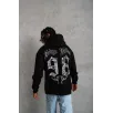 Erkek 98 Baskılı Kapşonlu Sweat - Siyah Erkek 98 Baskılı Kapşonlu Sweat - Siyah