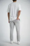 Erkek Baggy Alt Eşofman - Gri Erkek Baggy Alt Eşofman - Gri
