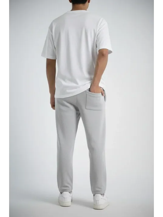 Erkek Baggy Alt Eşofman - Gri Erkek Baggy Alt Eşofman - Gri