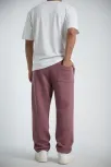 Erkek Baggy Alt Eşofman - Gül Kurusu Erkek Baggy Alt Eşofman - Gül Kurusu