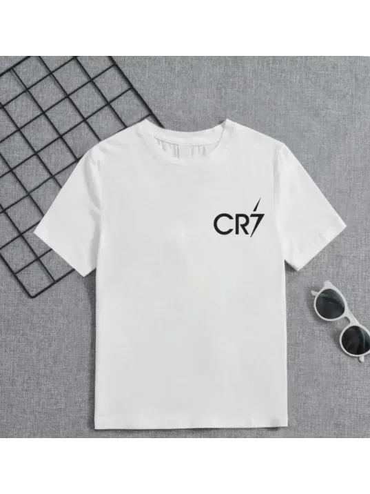 Erkek Çocuk Baskılı T-shirt - Beyaz