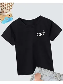Erkek Çocuk Baskılı T-shirt - Siyah