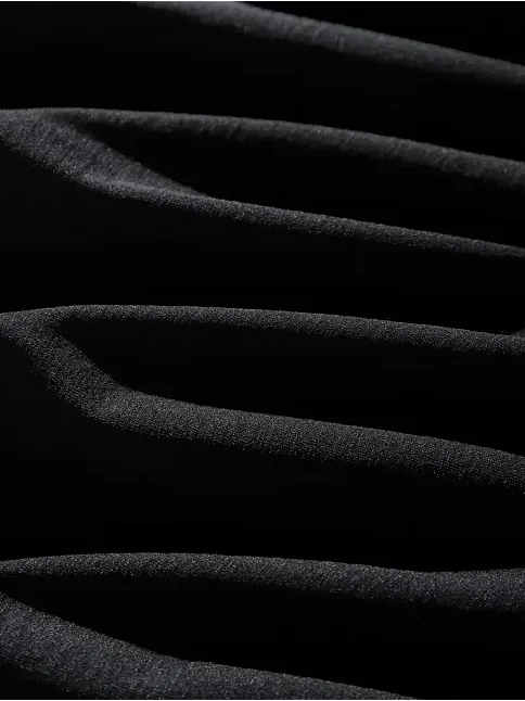 Erkek Dağ Grafikli Tişört, Yaz İçin Büyük Beden Rahat T-shirt - Siyah