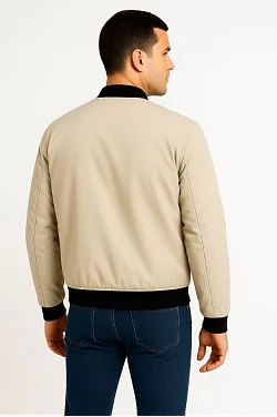 Erkek Bomber Mont Ceket – Fermuarlı, Kapitone İçi Astarlı, Su İtici Kumaş, Regular Fit, Uzun Kollu, Yandan Cepli, Bahar & Kış Rahat Günlük Stil - Bej Erkek Bomber Mont Ceket – Fermuarlı, Kapitone İçi Astarlı, Su İtici Kumaş, Regular Fit, Uzun Kollu, Yandan Cepli, Bahar & Kış Rahat Günlük Stil - Bej