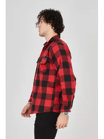 Erkek Oduncu Gömlek - Kırmızı