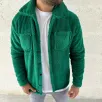 Erkek Pelüş Polar Hırka Gömlek – Yakalı, İlik Düğmeli, Göğüs Cepli, Yumuşak Dokulu Kışlık Regular Fit Rahat Günlük Model - Çimen Yeşili Erkek Pelüş Polar Hırka Gömlek – Yakalı, İlik Düğmeli, Göğüs Cepli, Yumuşak Dokulu Kışlık Regular Fit Rahat Günlük Model - Çimen Yeşili