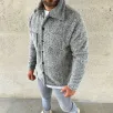 Erkek Pelüş Polar Hırka Gömlek – Yakalı, İlik Düğmeli, Göğüs Cepli, Yumuşak Dokulu Kışlık Regular Fit Rahat Günlük Model - Gri Erkek Pelüş Polar Hırka Gömlek – Yakalı, İlik Düğmeli, Göğüs Cepli, Yumuşak Dokulu Kışlık Regular Fit Rahat Günlük Model - Gri